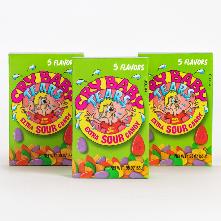 Cry Baby Tears Extra Sour Candy