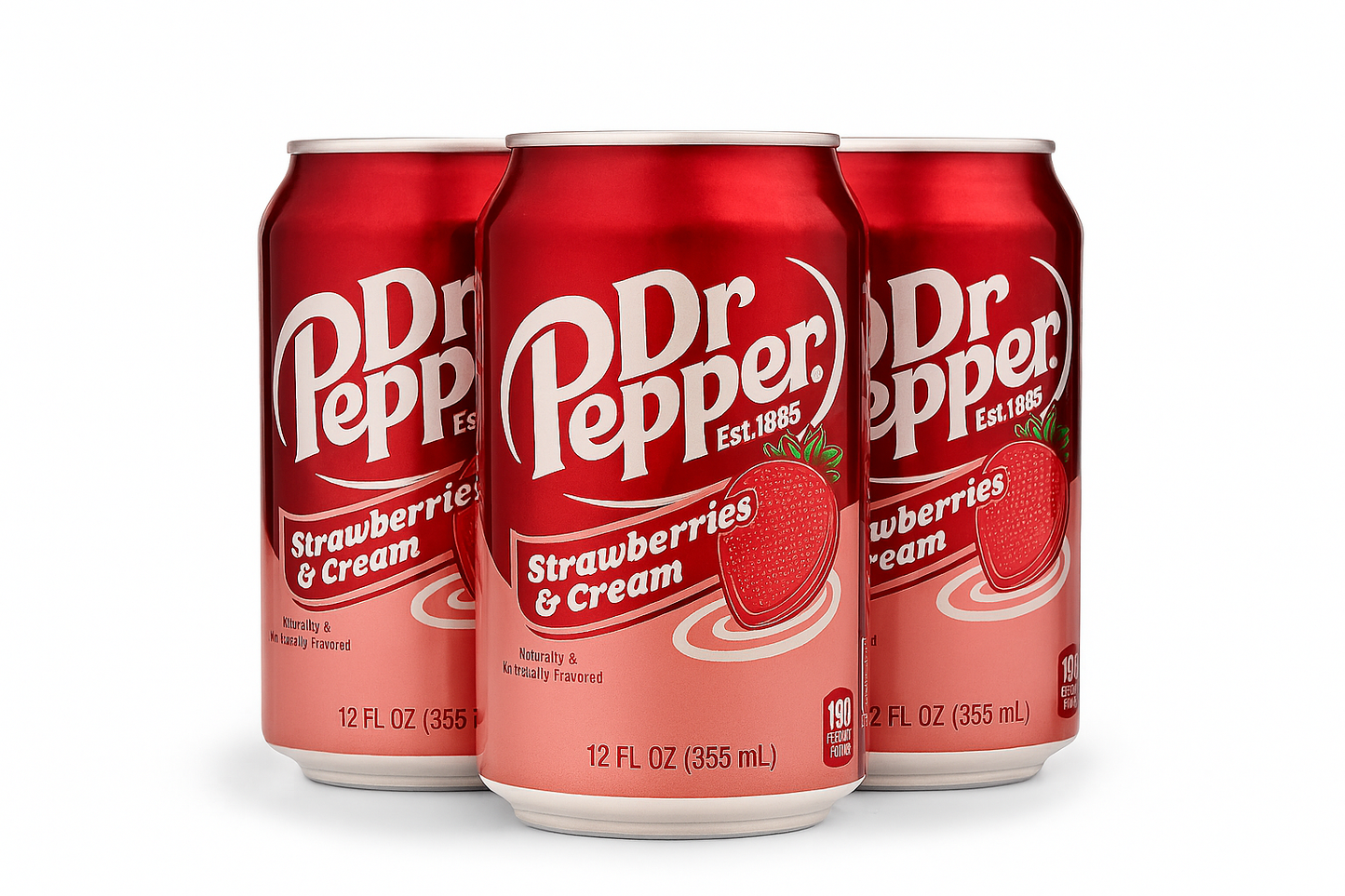 Dr Pepper Strawberries & Cream 355ml