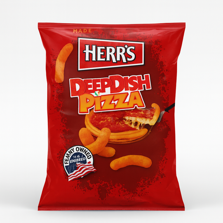 Herr´s Deep Dish Pizza Cheese Curls