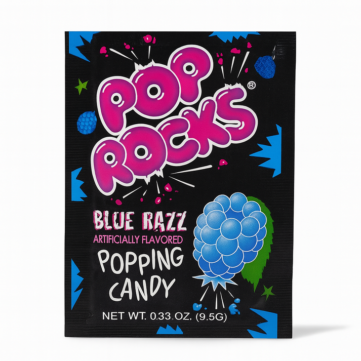 Pop Rocks Popping Candy Blue Razz
