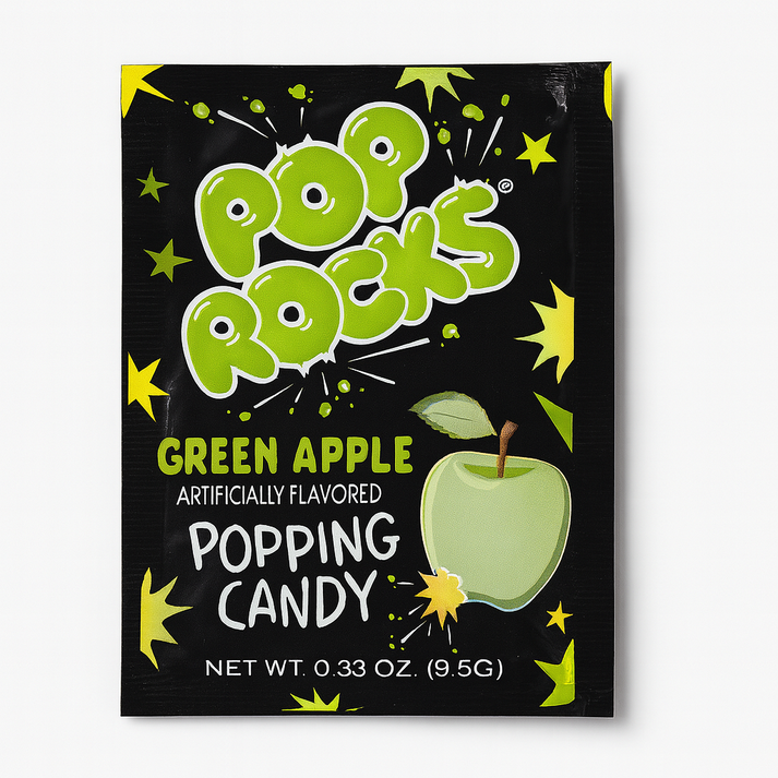Pop Rocks Popping Candy Green Apple