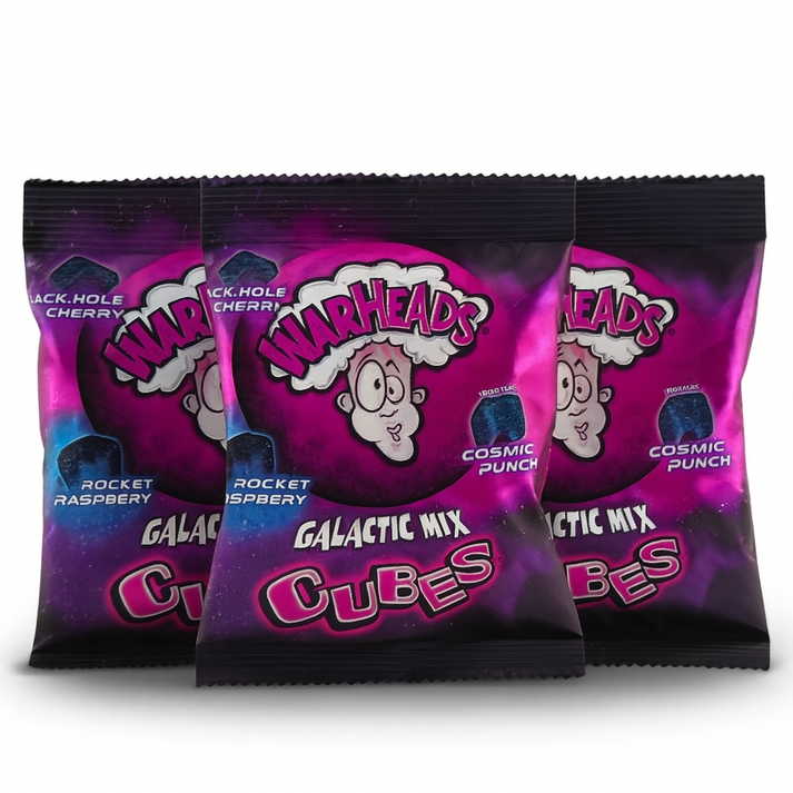 Warheads Galactic Mix Cubes