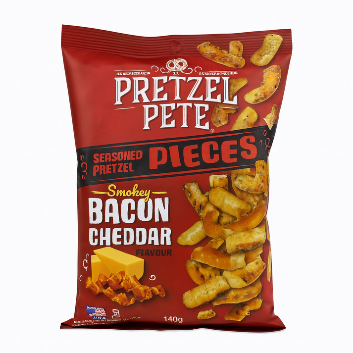 Pretzel Pete Smokey Bacon Cheddar