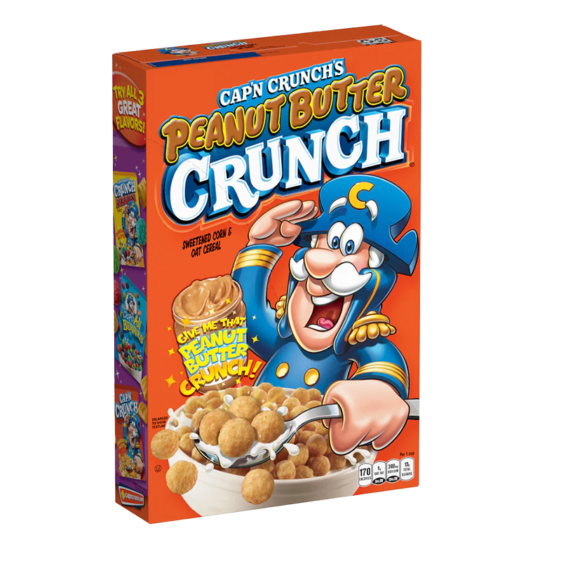 CAP'N CRUNCH'S Peanut Butter Crunch 355g