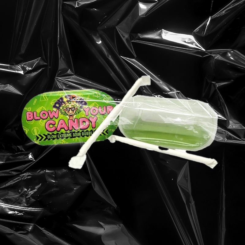 Dr Sour Blow Your Candy (Green) 40g