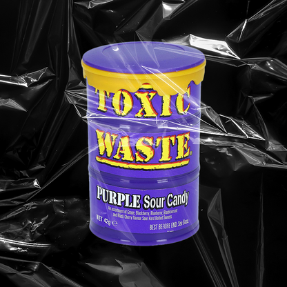Toxic Waste Purple Sour Candy (Lutschbonbons) 42g
