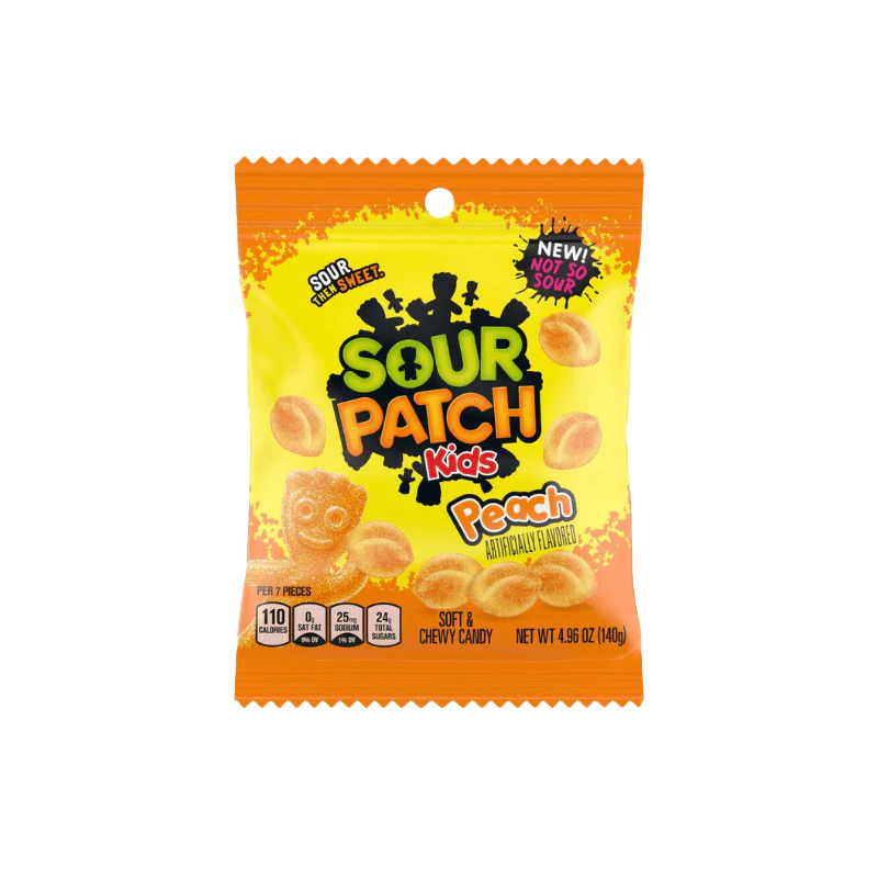 Sour Patch Kids Peach - Not so sour Edition 140g