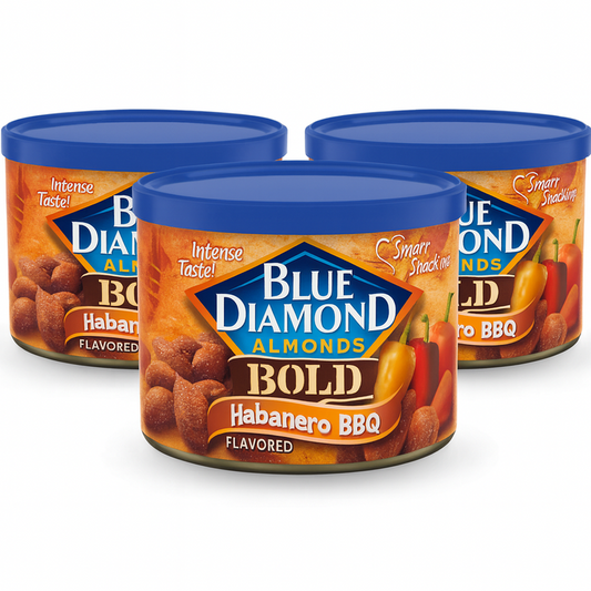 Blue Diamond Bold Habanero BBQ Mandeln