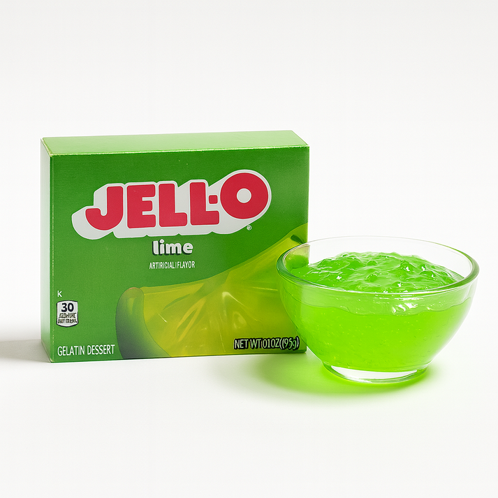 JELL-O Lime Gelatin Dessert