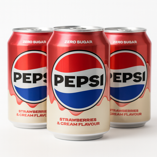 Pepsi Strawberries & Cream Zero Sugar 330ml
