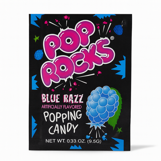 Pop Rocks Popping Candy Blue Razz