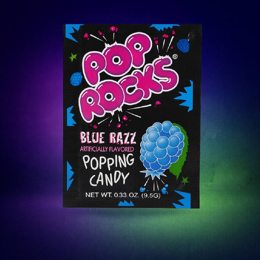 Pop Rocks Popping Candy Blue Razz