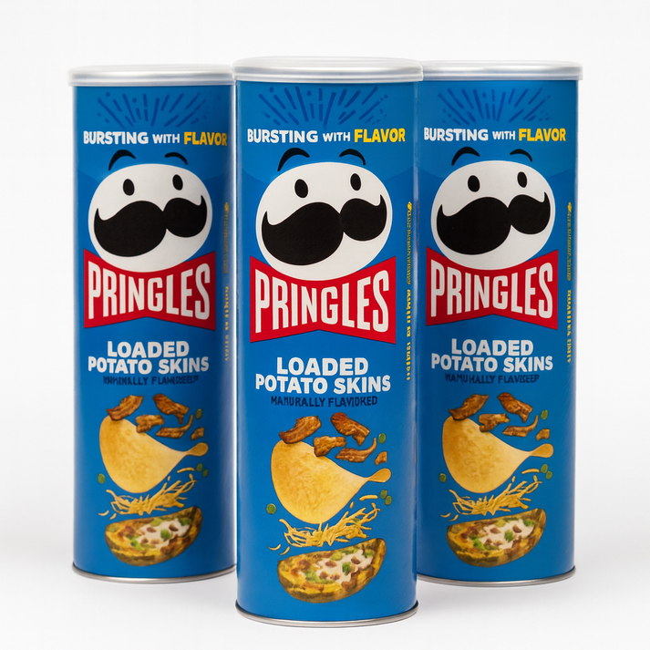 Pringles Loaded Potato Skins 158g