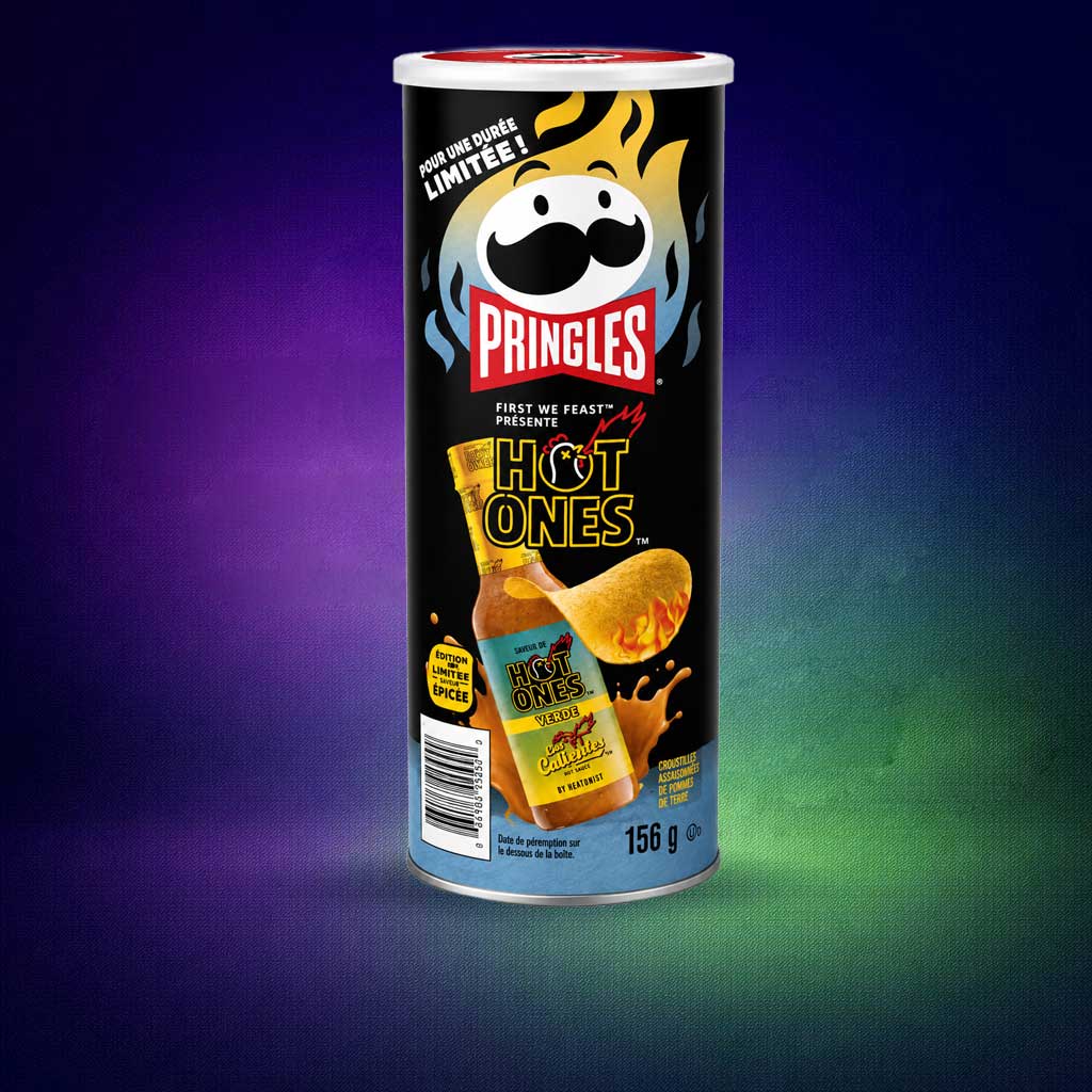 Pringles Hot Ones Los Calientes Verde