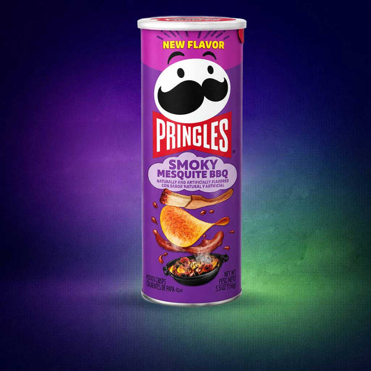 Pringles Smoky Mesquite BBQ