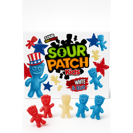 Sour Patch Kids Red White & Blue