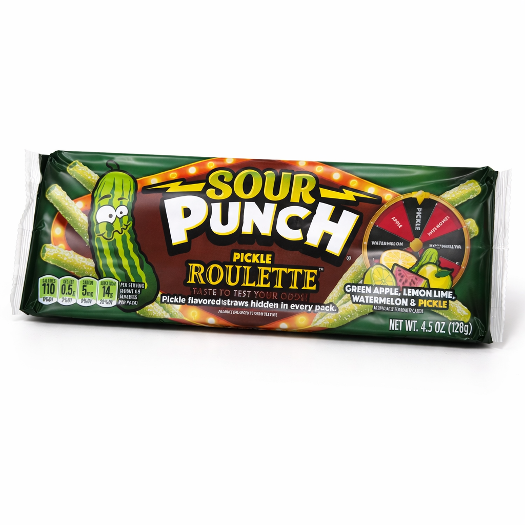 Sour Punch Pickle Roulette 128g