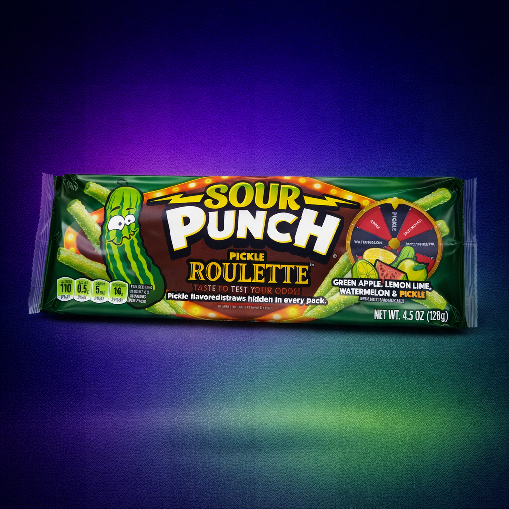 Sour Punch Pickle Roulette 128g