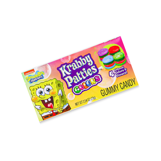 Spongebob Schwammkopf Gummy-Krabby-Patties Colors (72g)