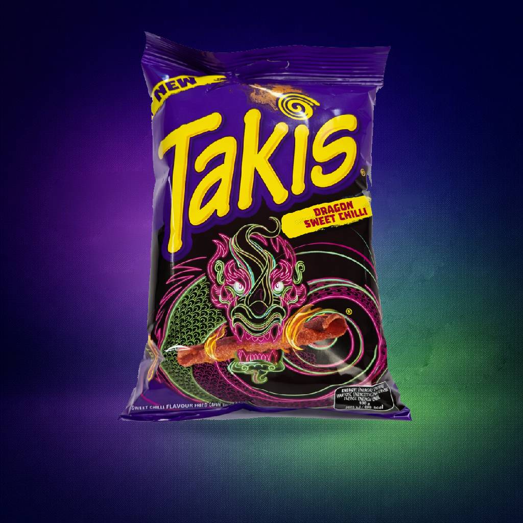 Takis Dragon Sweet Chilli 100g