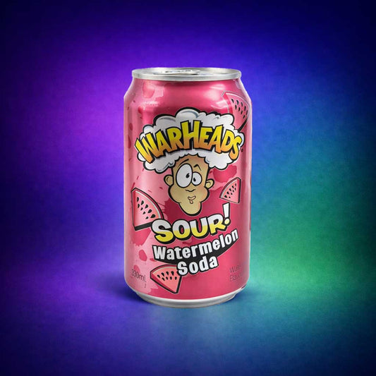 Warheads Sour Watermelon Soda 355ml