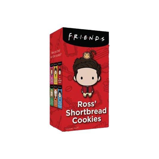 Friends Cookies Red - Ross Shortbread Cookies 150g