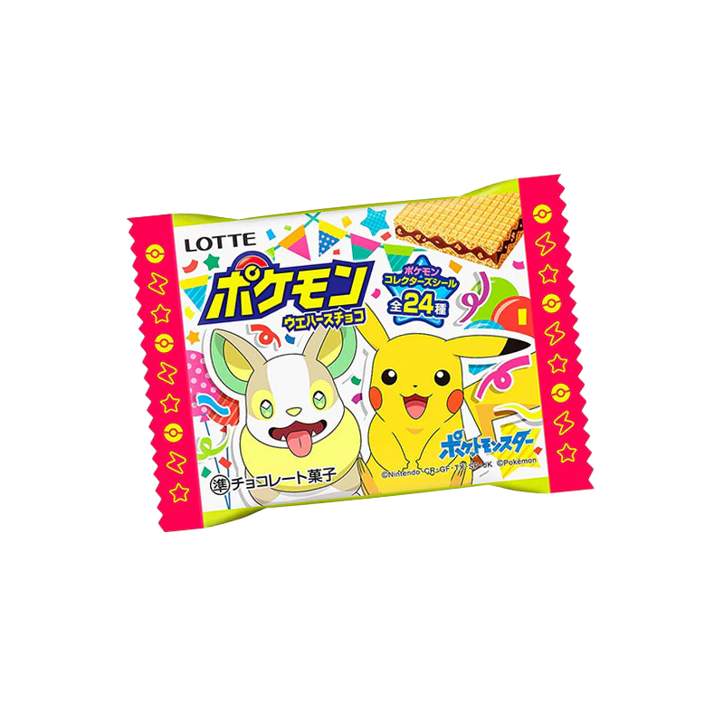 Lotte Pokemon Wafers Schokolade (23g)
